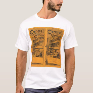 T-shirt Le Vermont central, ligne interurbaine grande