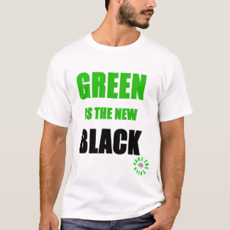 T-shirt Le vert est le nouveau noir