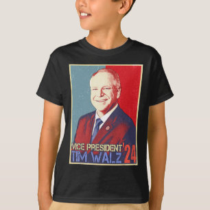 T-shirt Le vice-président Harris Tim Walz Waltz Élection 2