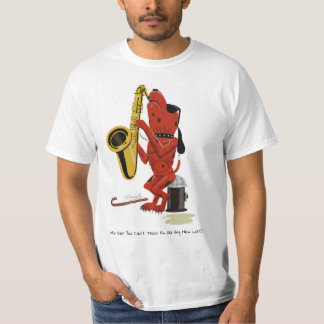 T-shirt Le vieux chien nouveau lèche "la ligne de front"