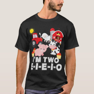 T-shirt Le vieux MacDonald avait une rime de pépinière agr