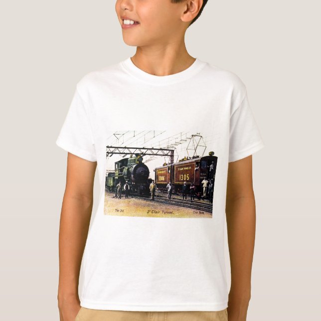T-shirt Le vieux New St. Clair Tunnel Company (Devant)