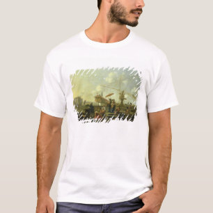 T-shirt Le vieux port de Gênes