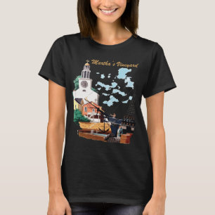 T-shirt Le vignoble de Martha