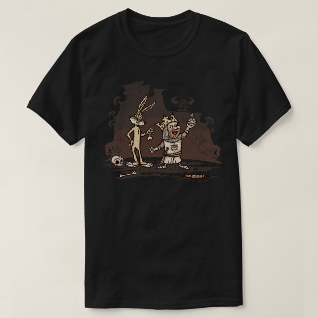 T-shirt Le vilain tueur Wabbit (Design devant)