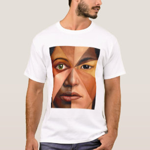 T-shirt Le visage humain