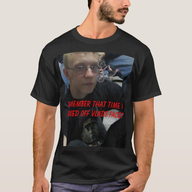 T-shirt le vladbmx, se rappellent cette fois I BMXed outre (Devant)