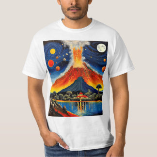 T-shirt Le volcan ébranlé 3