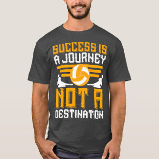 T-shirt Le Volley-ball Est Un Voyage