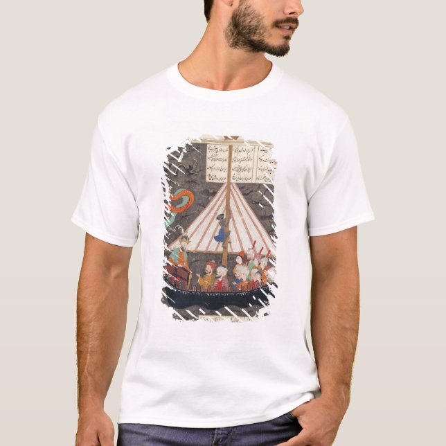 T-shirt Le voyage d'Alexandre le grand (Devant)