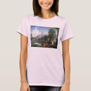 T-shirt Le voyage de la vie - jeunesse par Thomas Cole