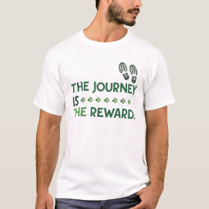 T-shirt Le voyage est la récompense