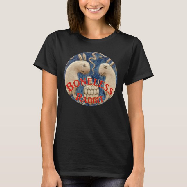 T-shirt Le voyage européen du lapin désobéissant (Devant)