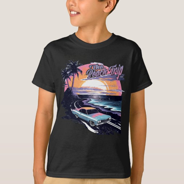 T-shirt Le Voyage Plage (Devant)
