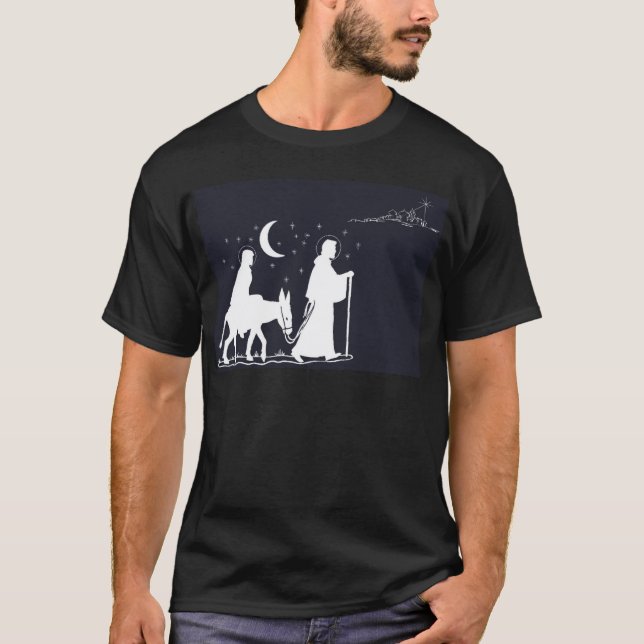 T-shirt Le voyage vers Bethlehem (Devant)