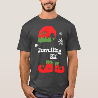 T-shirt Le Voyageur Elfe Noël Elfe Tee Family Matchi