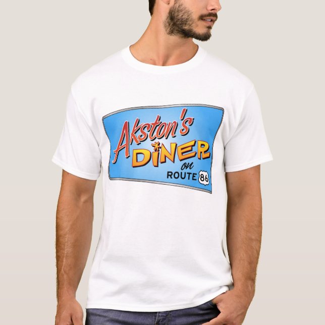 T-shirt Le wagon-restaurant d'Akston (Devant)