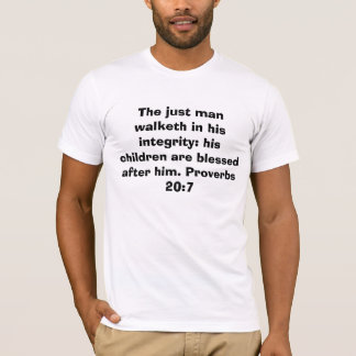 T-shirt Le walketh juste d'homme dans son intégrité : son