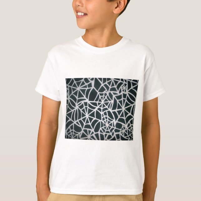 T-shirt Le Web du mystère : Piège délicat - Web de l'araig (Devant)