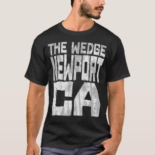 T-shirt Le Wedge Newport Beach Chunk Block Palms