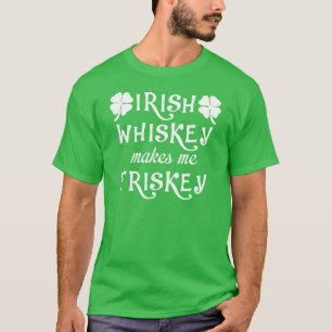 T-shirt Le whiskey irlandais me fait la chemise des hommes