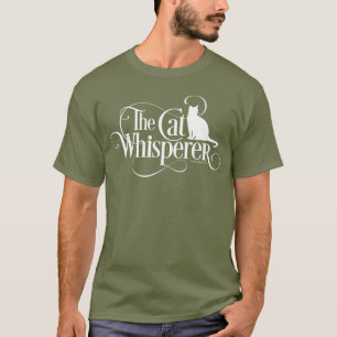 T-shirt Le Whisperer de chat