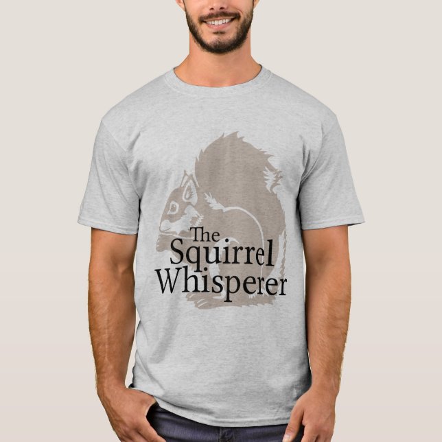 T-shirt Le Whisperer d'écureuil (Devant)
