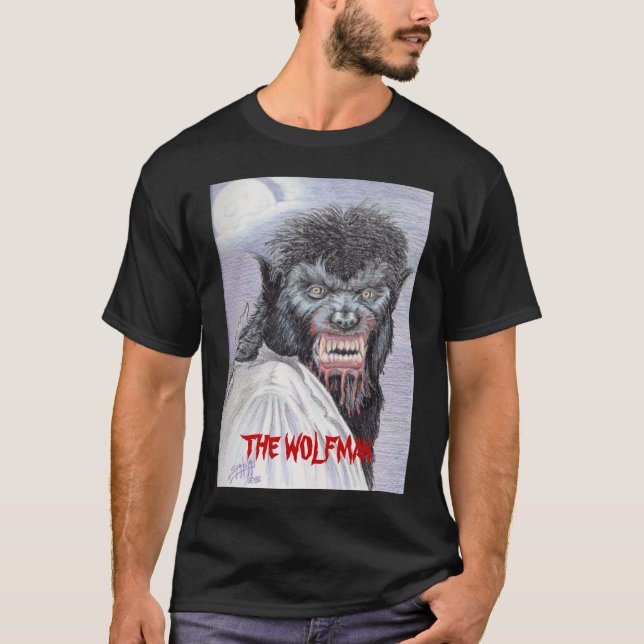 T-SHIRT LE WOLFMAN (Devant)