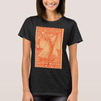 T-shirt Le Yatch, design Matchbox vintage