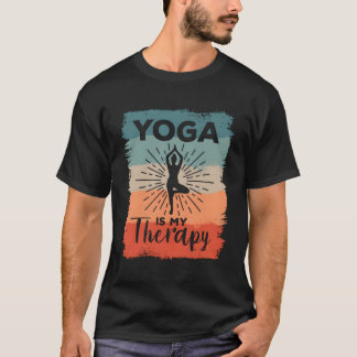 T-shirt Le yoga est ma méditation thérapeutique