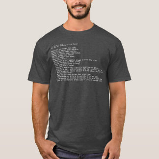 T-shirt Le zen de Python