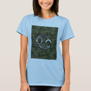 T-shirt Le zodiaque de Cancer se connectent le camouflage