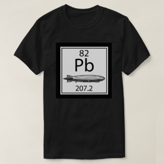 T-shirt Lead Zeppelin Tableau Périodique Numéro Atomique L