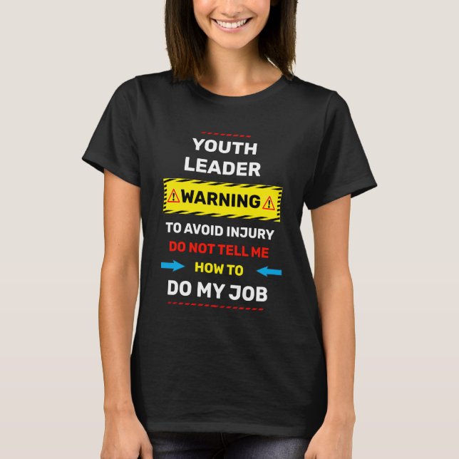 T-shirt Leader Jeunesse (Devant)