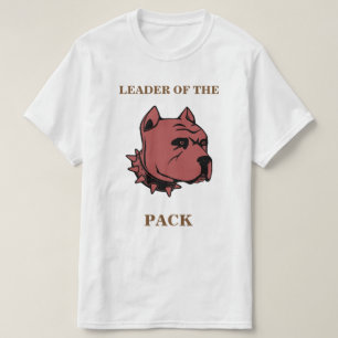 T-shirt Leaders nés avec design Pit-Bull