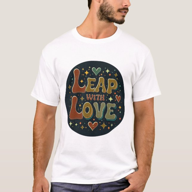 T-shirt Leap with Love (Devant)