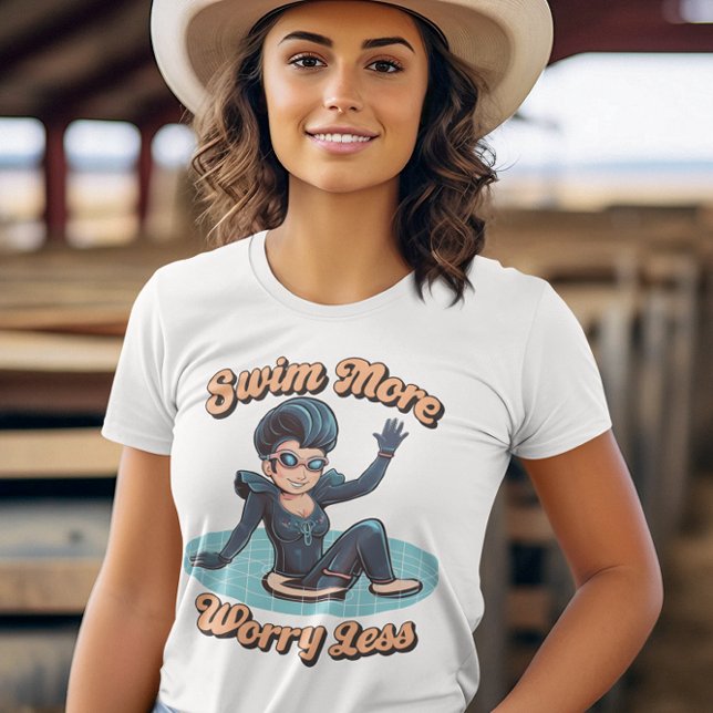 T-shirt L'Eau Est Mon Joyeux Endroit Plongé Plongeur (Créateur téléchargé)