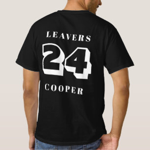 T-shirt Leavers 2024 thème blanc