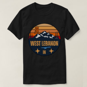 T-shirt Lebanon Ouest, Indiana