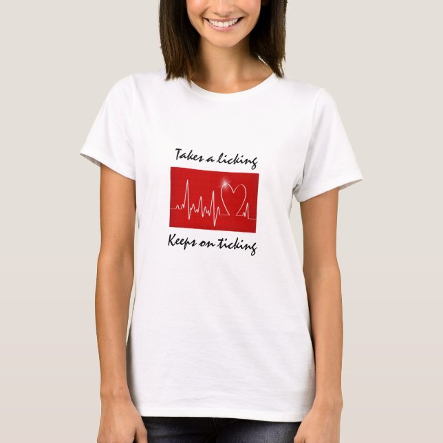 T-shirt Lécher - Continue on ticking (Devant)