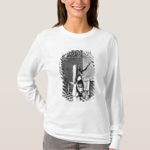 T-shirt L'éclairage des bougies de sabbat