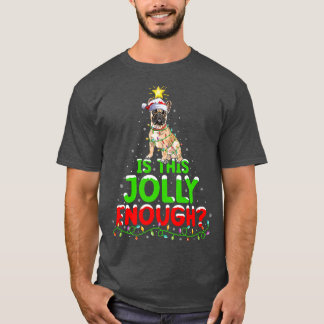 T-shirt L'Éclairage Est Ce Jolly Assez Français Chien À Co