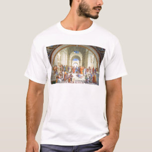 T-shirt L'école de Raphael d'Athènes (Platon et Aristote