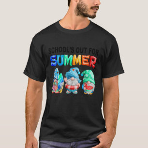 T-shirt L'école est dehors pour les filles d'été Enseignan
