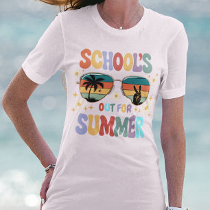 T-SHIRT L'ÉCOLE EST SORTIE POUR L'ÉTÉ