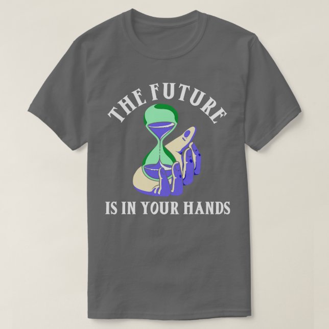T-shirt L'écologiste de l'heure de la Terre sauve la planè (Design devant)