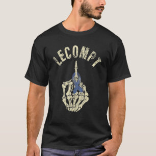 T-shirt Lecomme Ruban Squelette Os main