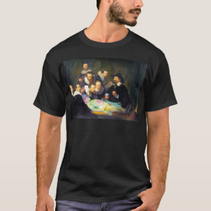 T-shirt Leçon d'anatomie Créative Moderne Peinture Mens
