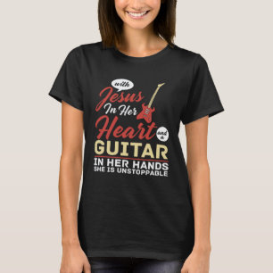 T-shirt Leçon de guitare Guitariste Débutant Instrument de
