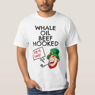 T-shirt Leçon irlandaise : Lutin accroché par boeuf